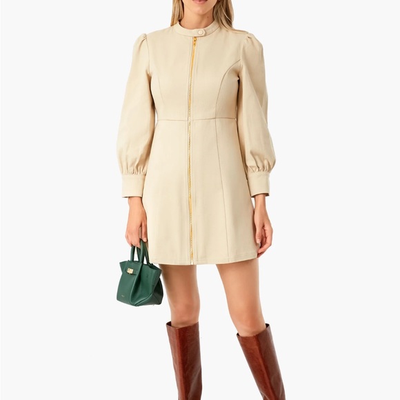 Hyacinth House Dresses & Skirts - HYACINTH HOUSE | Taupe Brighton Dress | Size XS | NWOT